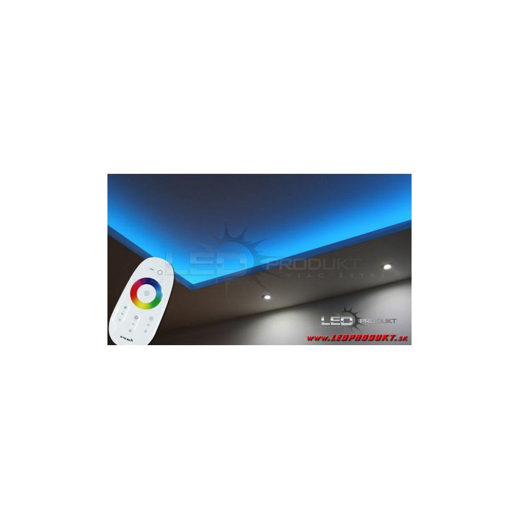 10m IP20 SMD5050 30LED/m RGB pásik, RF2- KOMPLETNÁ SADA – Obrázok 4