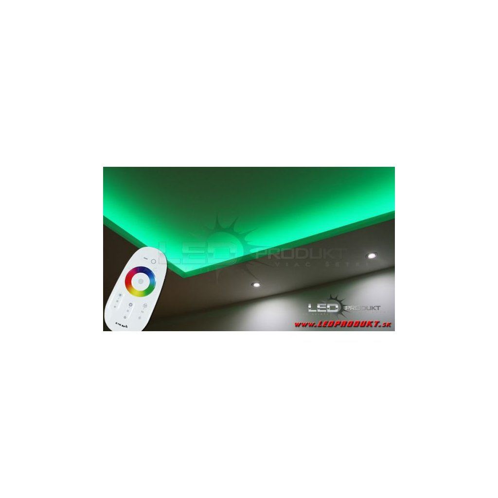 10m IP20 SMD5050 30LED/m RGB pásik, RF2- KOMPLETNÁ SADA – Obrázok 5