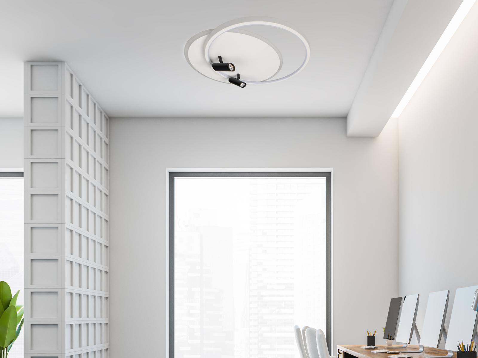 LED stropné svietidlo s diaľkovým ovládačom 65W - TB1310/WB – Obrázok 15