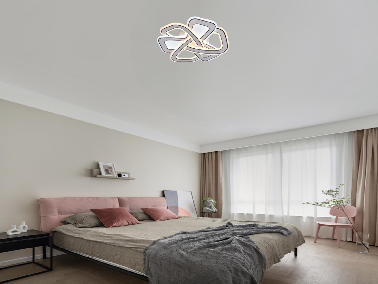 LED stropné svietidlo s diaľkovým ovládačom 140W - J1332/W – Obrázok 4