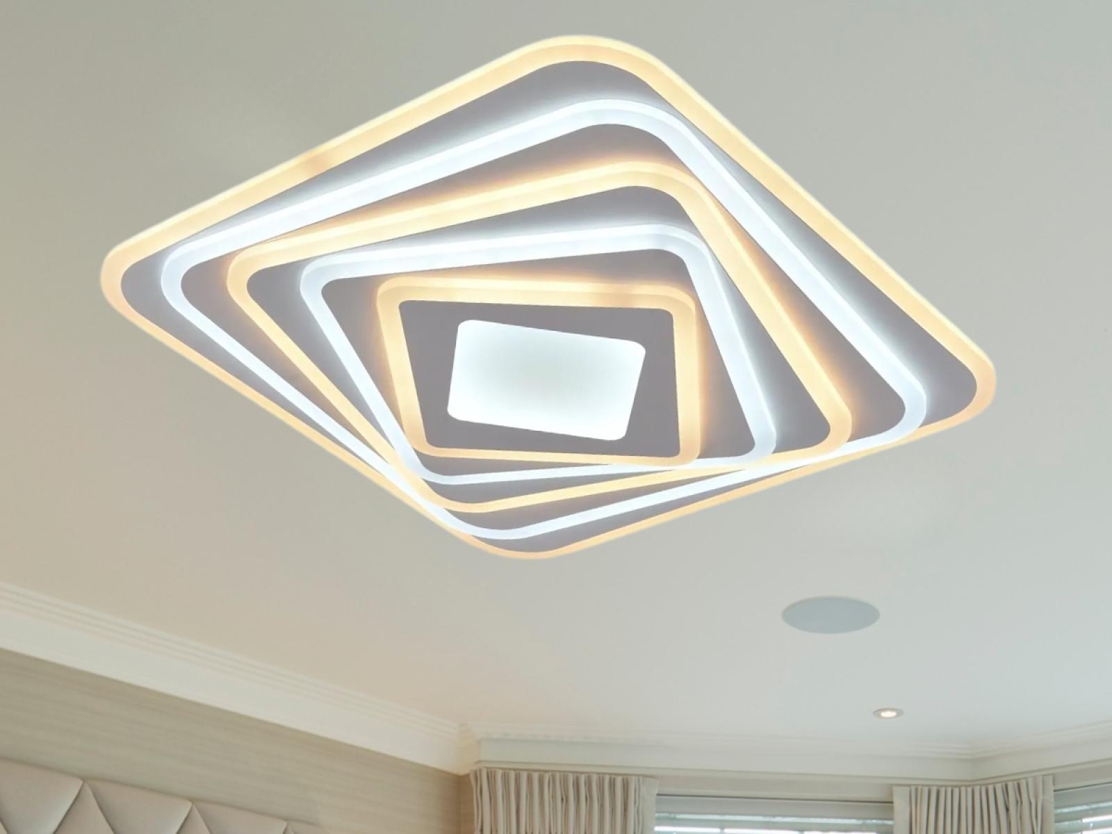 LED stropné svietidlo + diaľkový ovládač 150W - J1302/W – Obrázok 3
