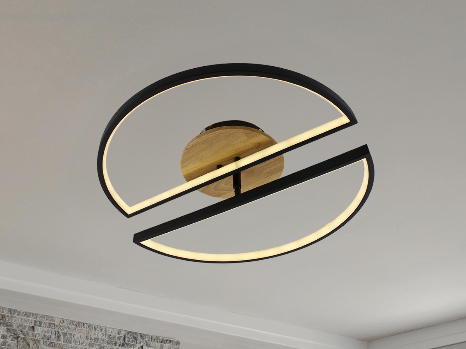 LED stropné svietidlo s diaľkovým ovládačom 75W - TA1303/BW – Obrázok 9