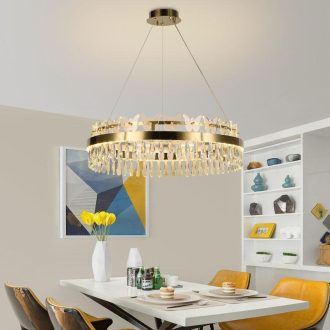 LED krištáľový luster + diaľkový ovládač 80W - J6341/C
