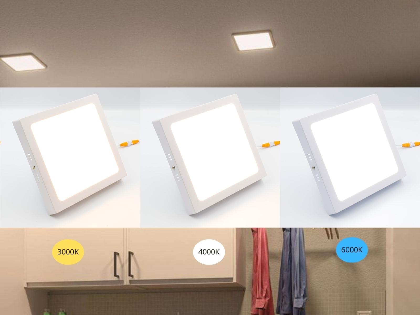 LED prisadený panel 18W / PSSF / SMD / CCT / WH - LPL434 – Obrázok 3