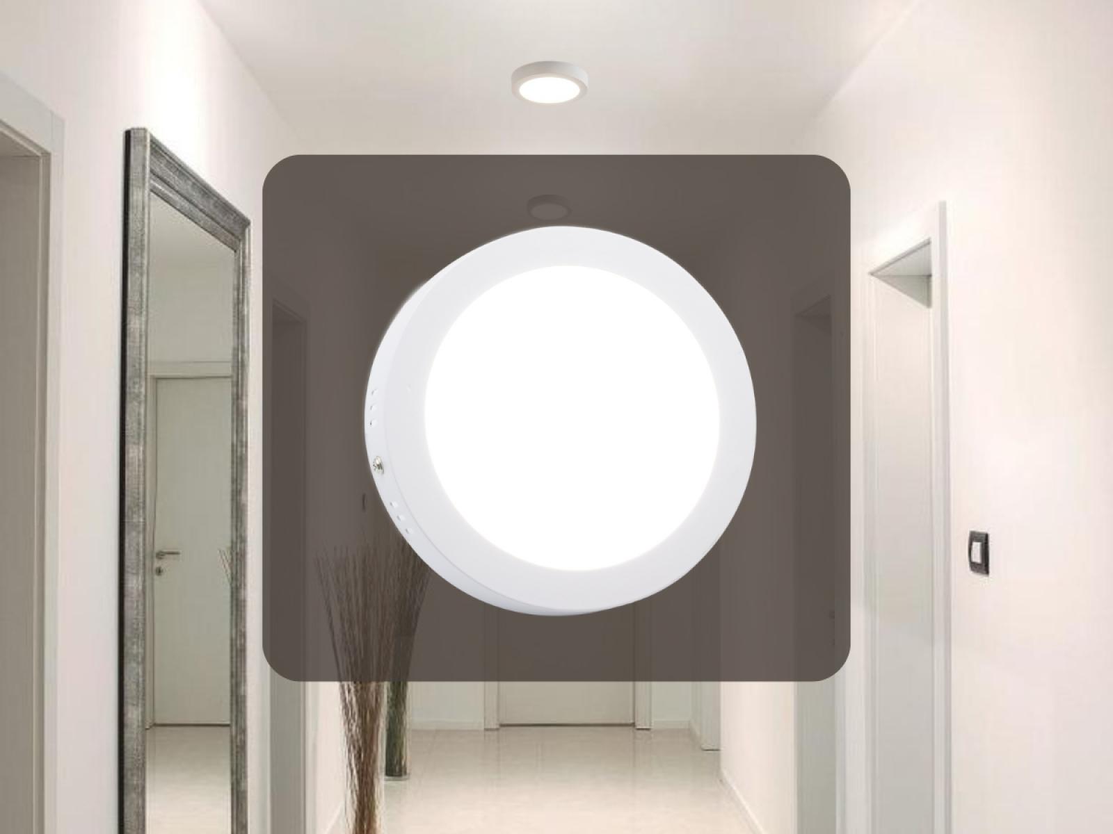 LED prisadený panel 12W / PRSF / SMD / 4000K / WH - LPL323 – Obrázok 2