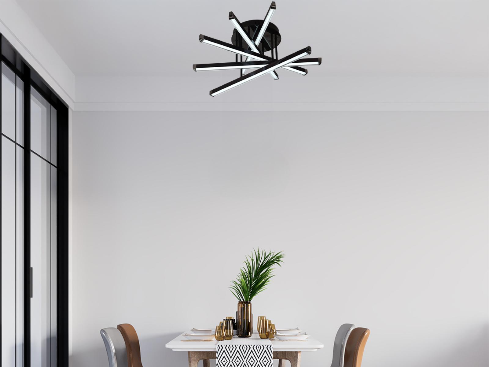 LED stropné svietidlo s diaľkovým ovládačom 75W - J3369/BCH – Obrázok 3