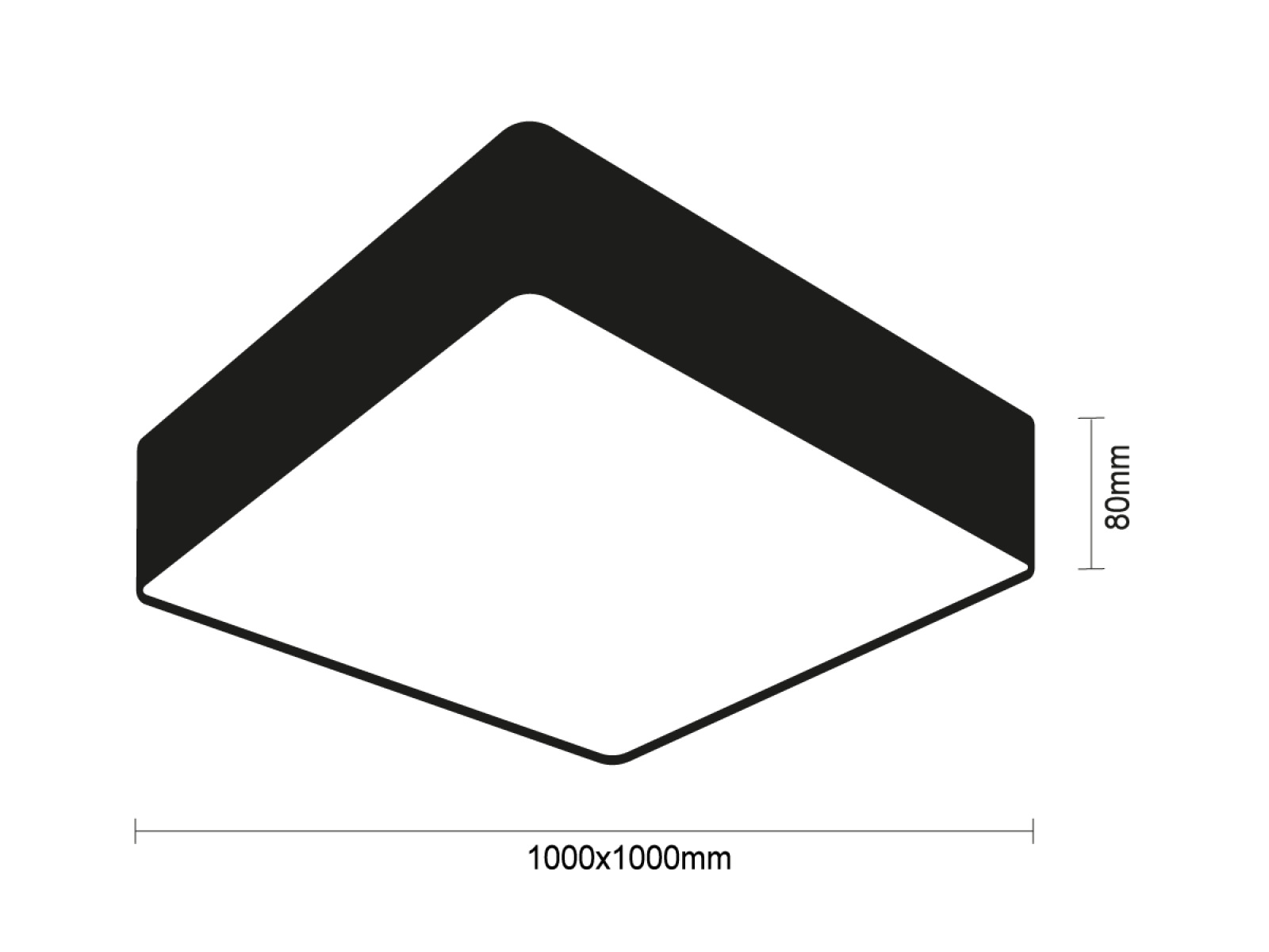 LED stropnica 340W - CL7233 – Obrázok 5