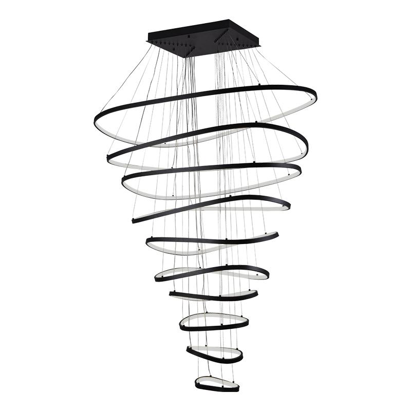 LED závesné svietidlo s diaľkovým ovládačom 370W - J4375/B – Obrázok 13