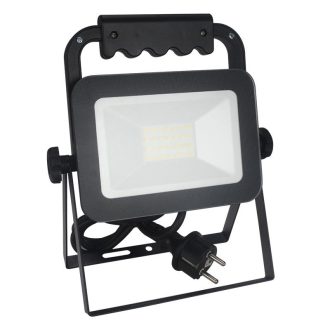 LED HQ reflektor 20W s držiakom / 4000K / BK / H - LF2022H