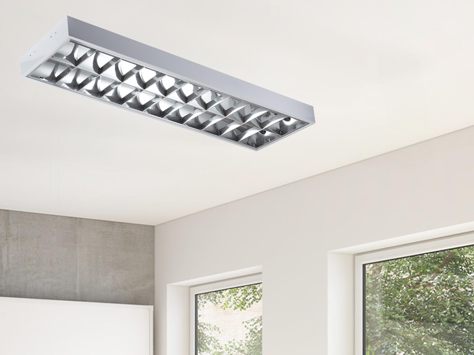 Žiarivkové prisadené svietidlo na 2 x T8 ( 120cm LED trubica ) - TL203