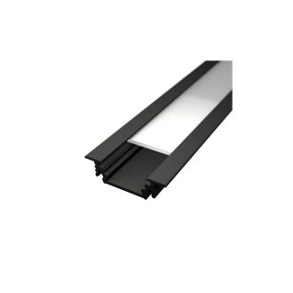 LED lišta ZAPUSTENÁ - čierna