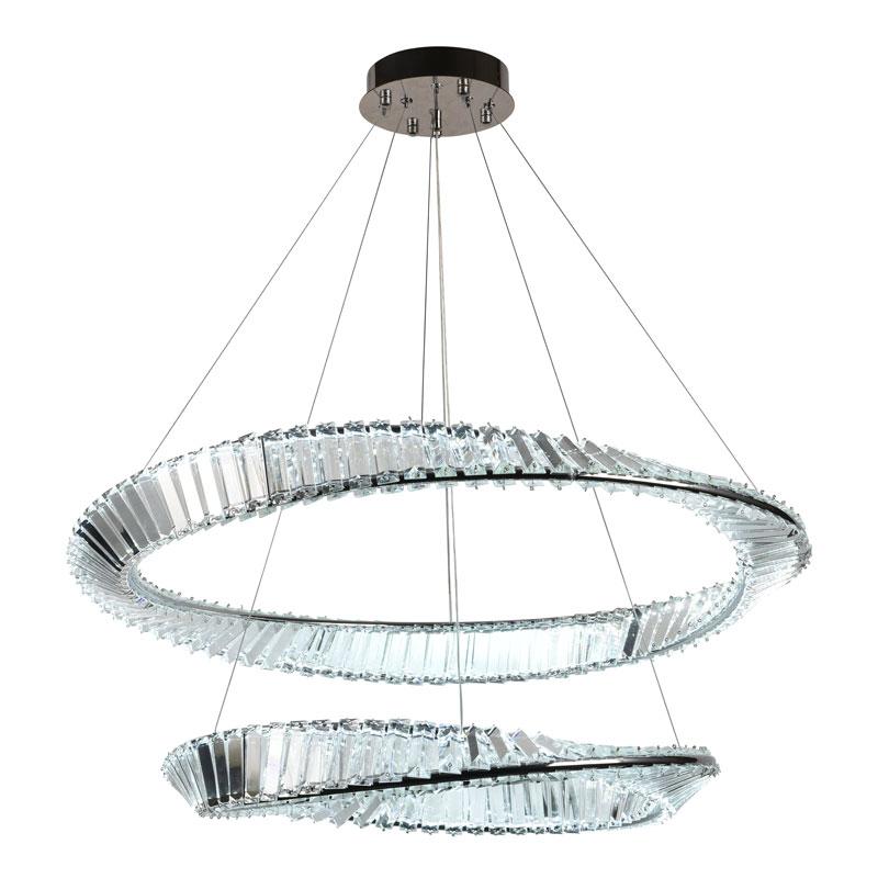LED krištáľové svietidlo + diaľkový ovládač 90W – Obrázok 8