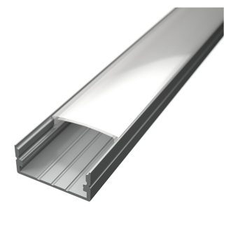 LED lišta povrchová S3 strieborná