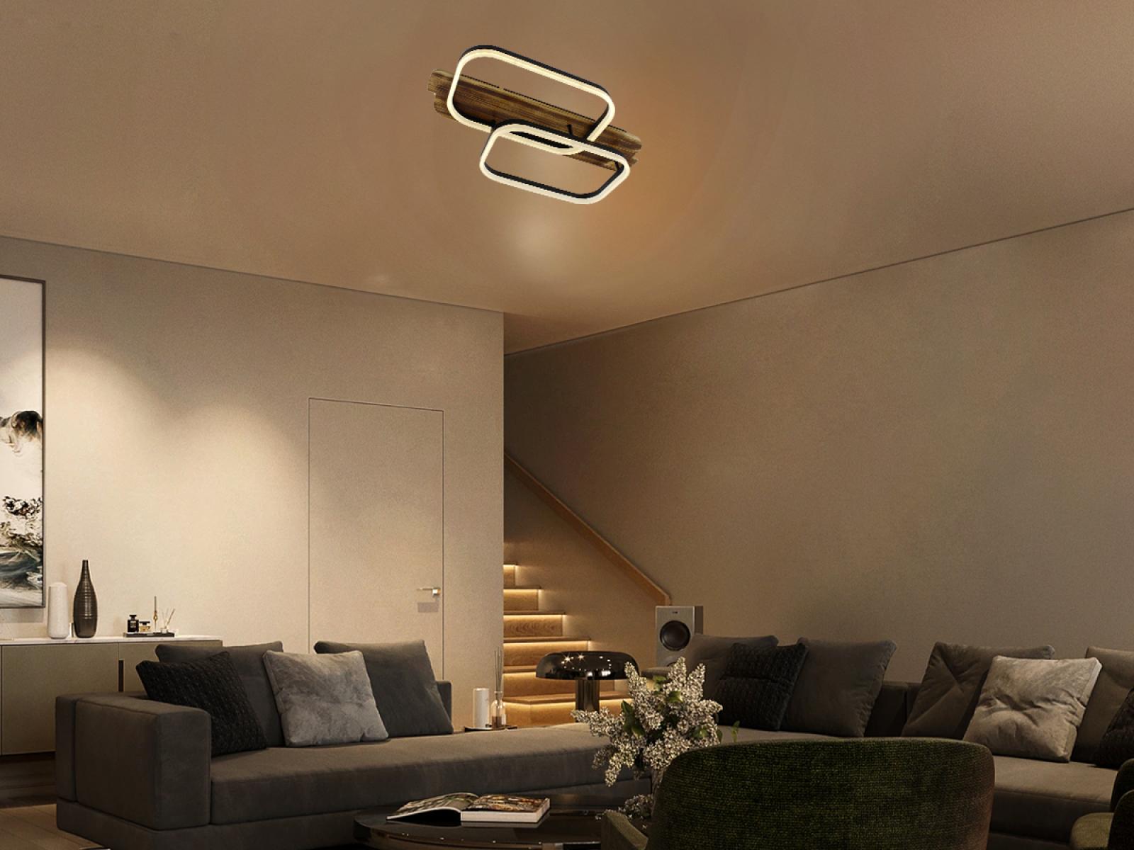 LED stropné svietidlo s diaľkovým ovládačom 95W - TA1301/BW – Obrázok 15