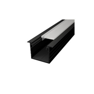 LED lišta zapustená - LINEA čierna