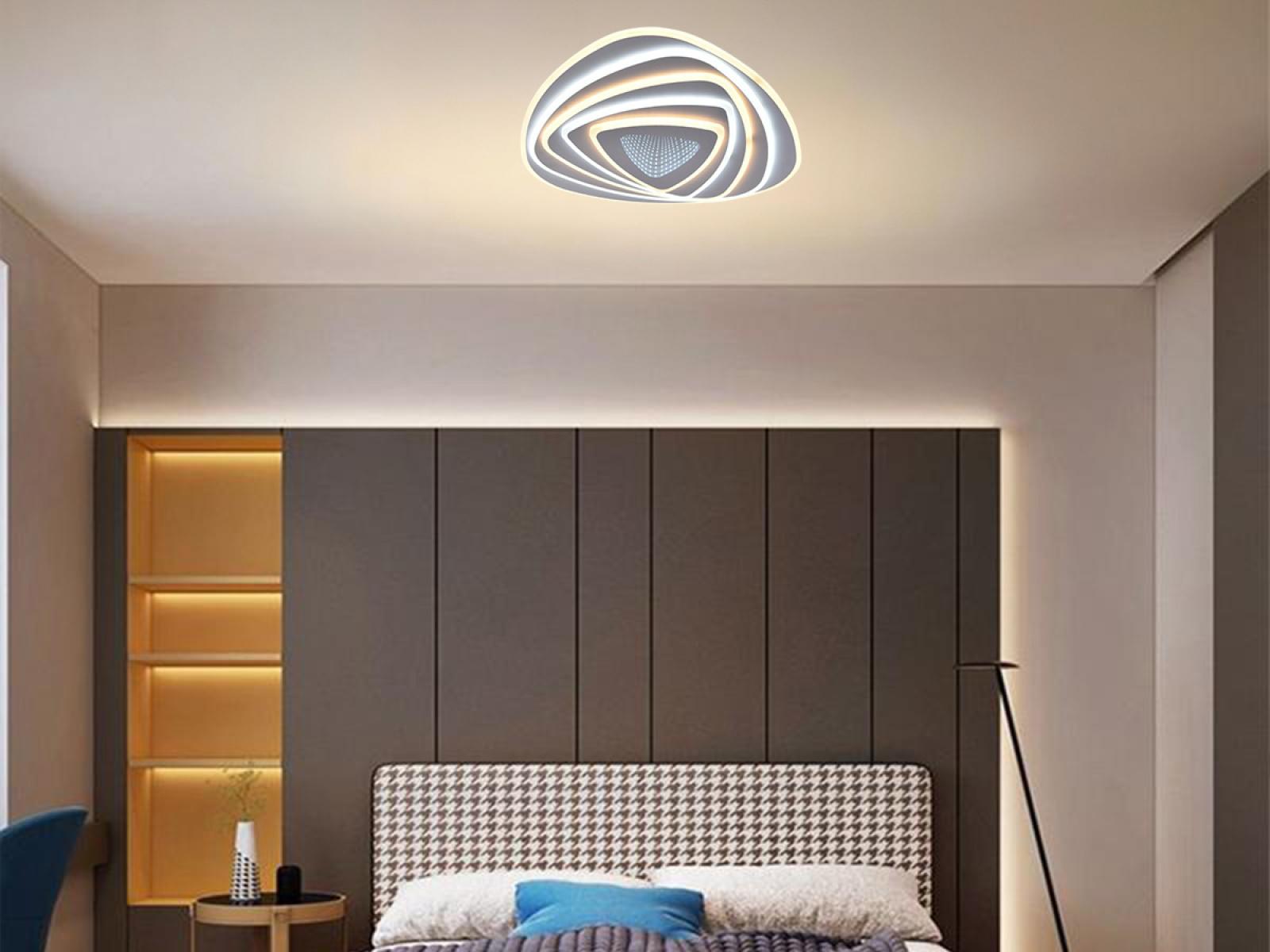 LED stropné svietidlo + diaľkový ovládač 130W - J1318/W – Obrázok 3