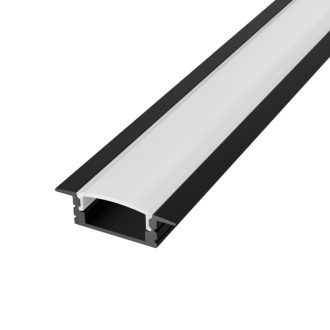 LED lišta zapustená - SIMPLE čierna