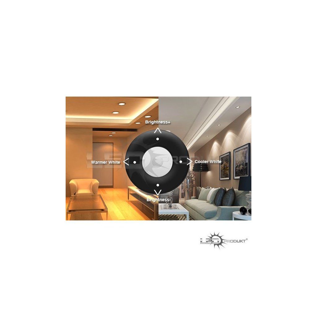 10m PROFI LED pásik 120LED/m SMD1808 DUAL-WHITE, IP20 24V - Kompletná sada – Obrázok 2