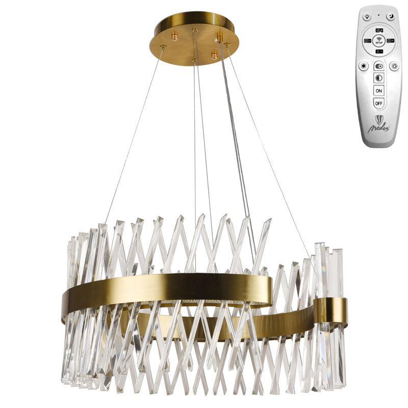LED krištáľové svietidlo + diaľkový ovládač 130W - J6304/C – Obrázok 2