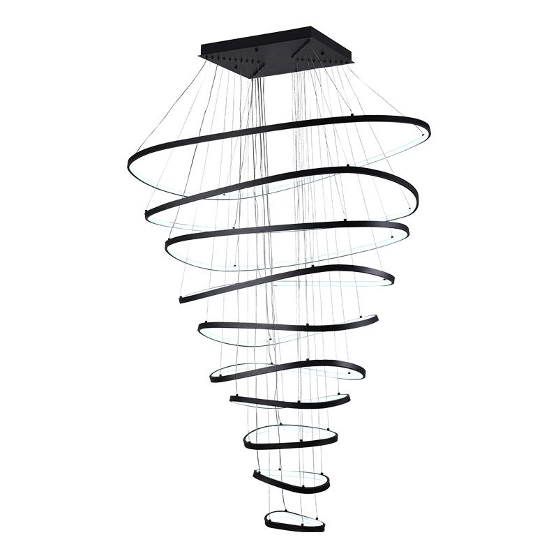 LED závesné svietidlo s diaľkovým ovládačom 370W - J4375/B – Obrázok 10