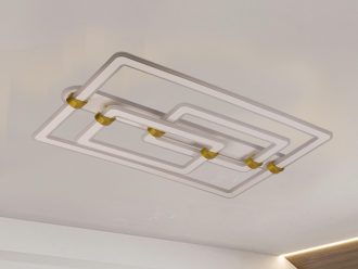 LED stropné svietidlo s diaľkovým ovládačom 280W - J3343/W