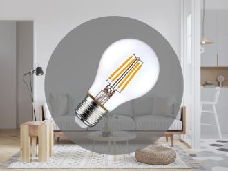 LED žiarovka / filament 7,3W CLEAR - A60 / E27