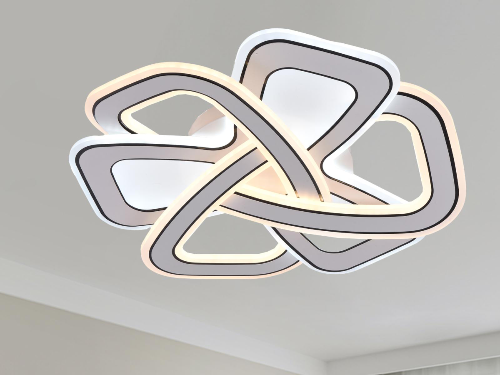 LED stropné svietidlo s diaľkovým ovládačom 140W - J1332/W – Obrázok 5