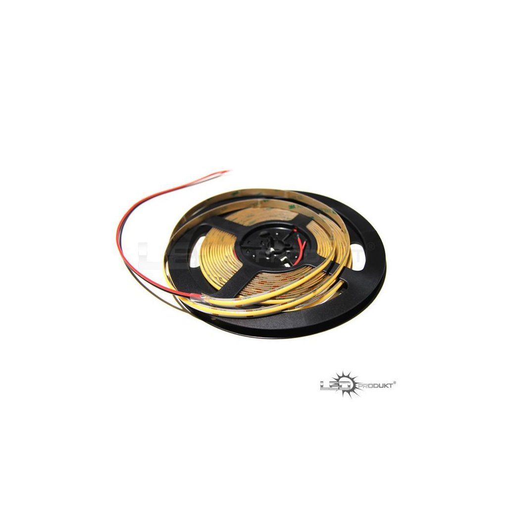 2m PROFI COB 480LED/m 10W/m IP20 12V studená b. - KOMPLETNÁ SADA – Obrázok 6