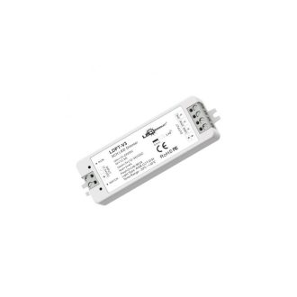 LED jednofarebný/ RGB/ DUAL-WHITE prijímač V3 RF 2,4GHz 12A