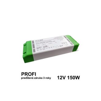 LED napájací zdroj 150W, 12V - nábytkový
