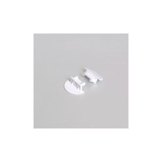 Koncovky pre LED lištu zapustenú BEGTIN biele (2ks)