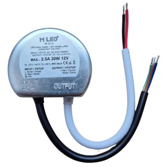 Zdroj 30W, 12V, IP67 Vodeodolný (do krabice)
