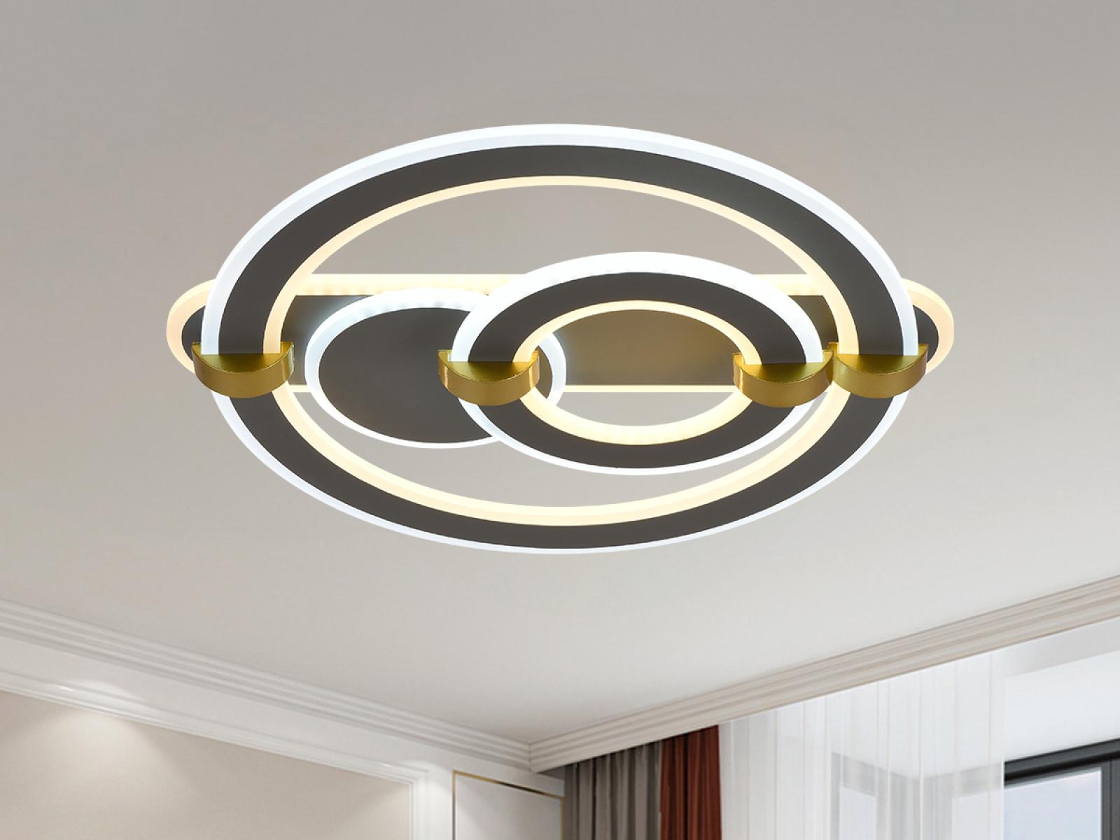 LED stropné svietidlo s diaľkovým ovládačom 120W - J3341/S – Obrázok 10
