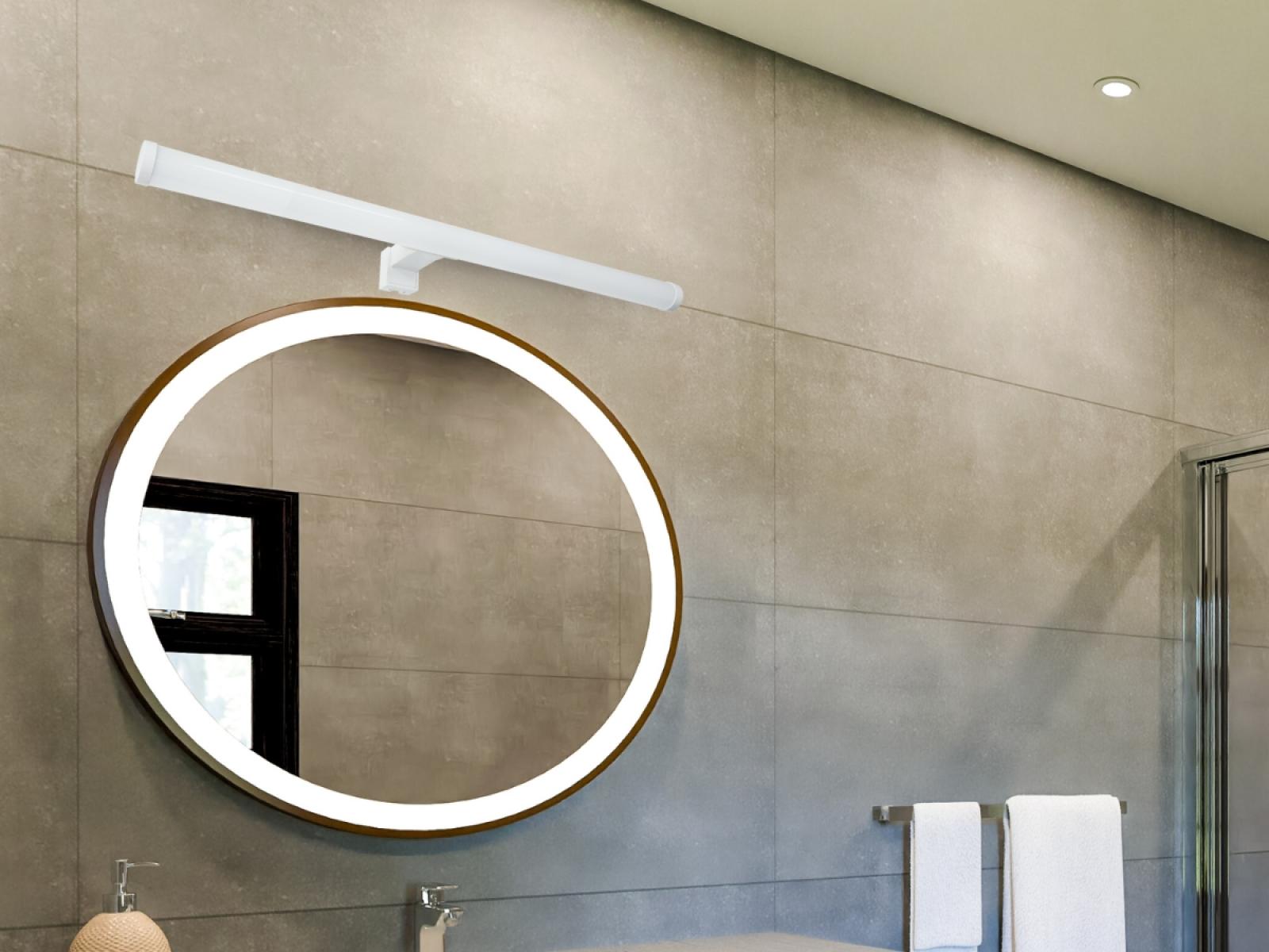 LED kúpeľňové svietidlo 12W / IP44 / 600 / 4000K - LNL7722/WH – Obrázok 13