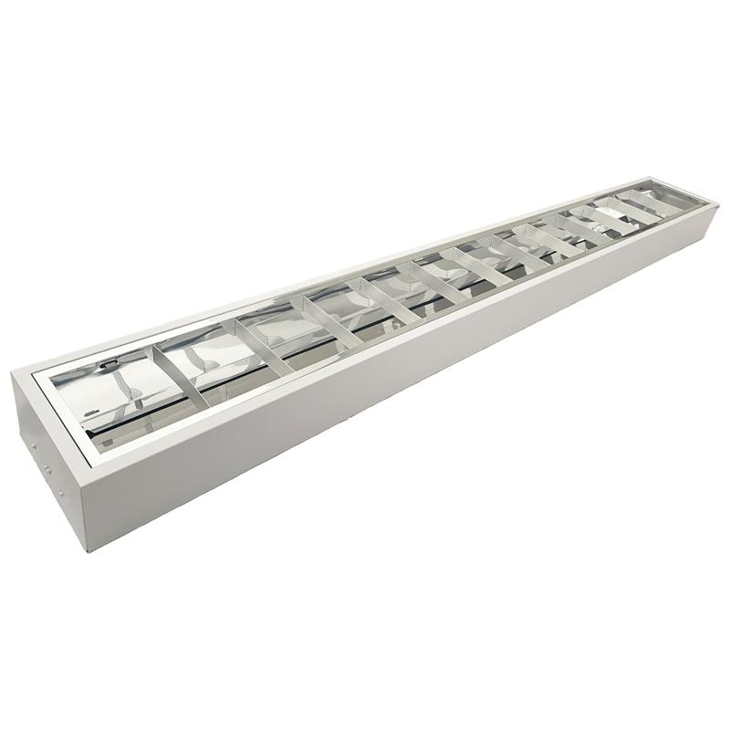 Biele žiarivkové prisadené svietidlo na 2 x T8 ( 120cm LED trubica ) - TL301 – Obrázok 9