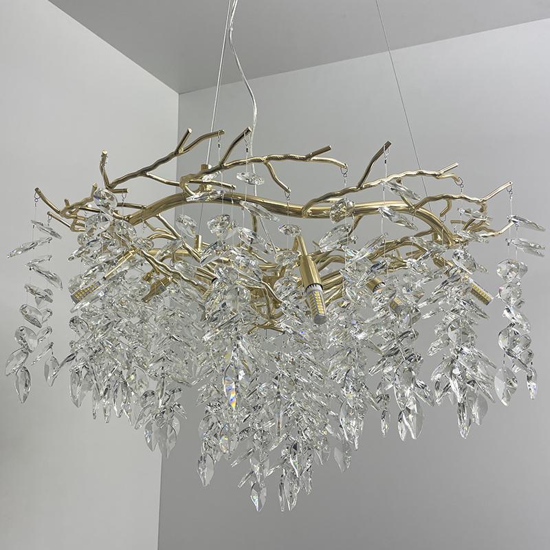 Luxusný závesný krištáľový luster 12 x G9 - CA011/800 – Obrázok 11
