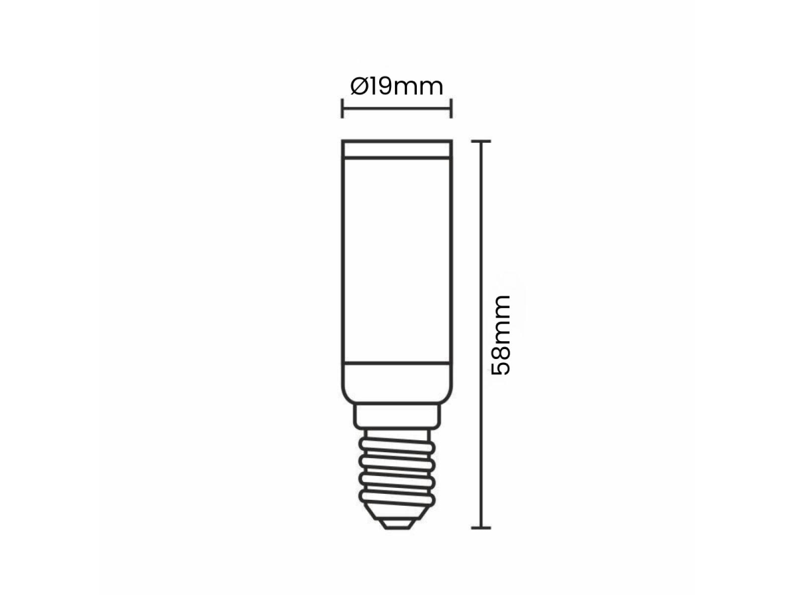 LED žiarovka 4,5W - E14 / SMD – Obrázok 5