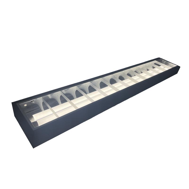 Čierne žiarivkové prisadené svietidlo na 2 x T8 ( 120cm LED trubica ) - TL302B – Obrázok 10