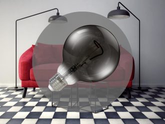 LED dekoratívna žiarovka / filament SHAPE 4W