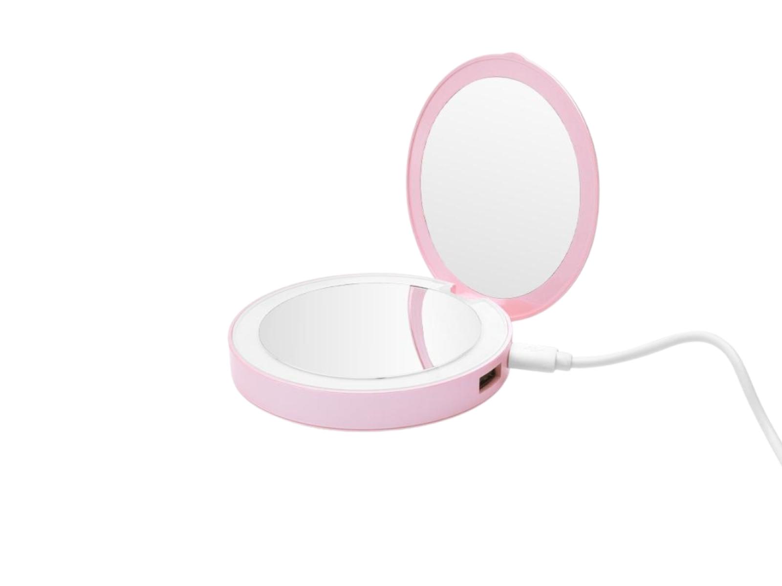 LED nabíjacie zrkadlo s powerbankou - ML01R – Obrázok 2