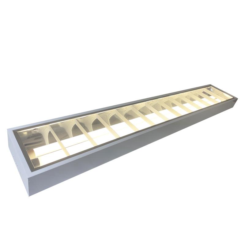 Biele žiarivkové prisadené svietidlo na 2 x T8 ( 120cm LED trubica ) - TL302 – Obrázok 8