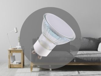LED stmievateľná žiarovka 4,7W - GU10