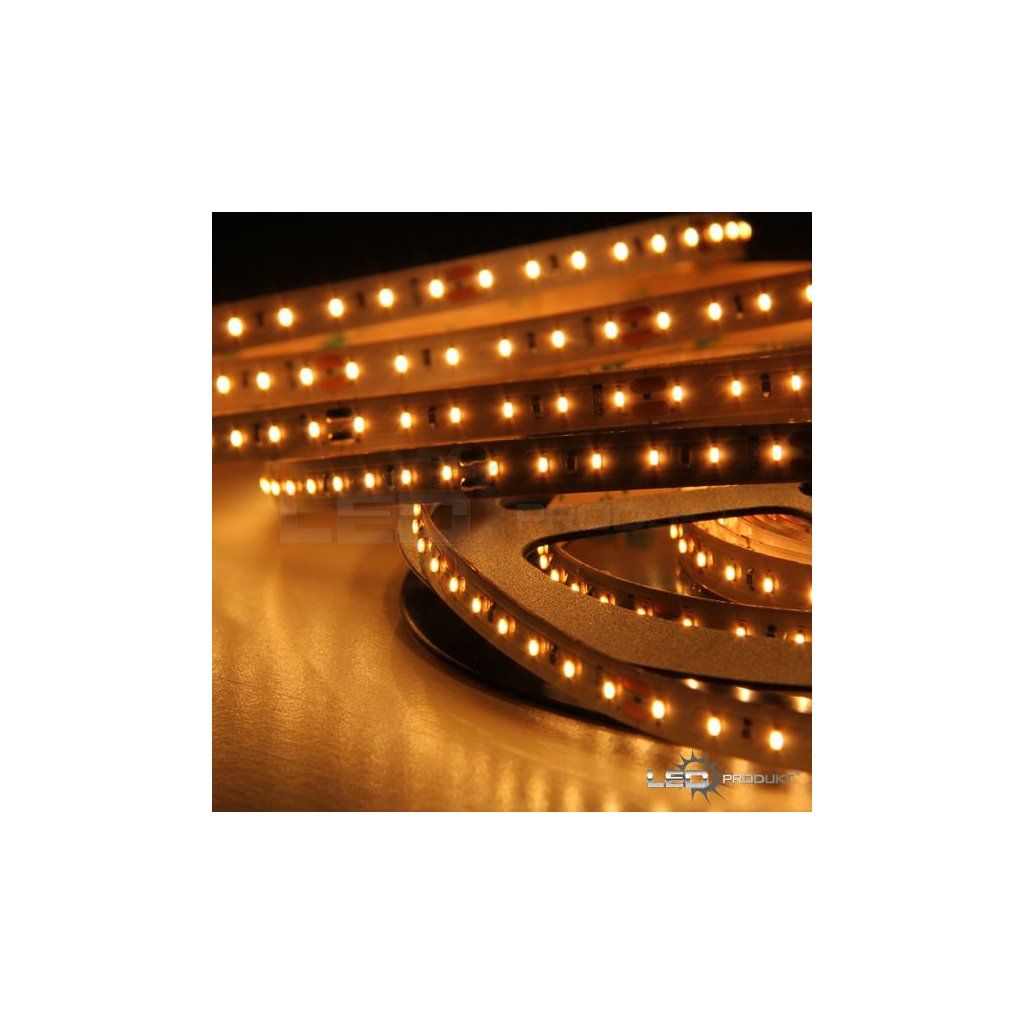 5m PROFI LED pásik 120LED/m SMD1808 9,6W/m teplá biela 2500K CRI97 IP20 24V – Obrázok 2