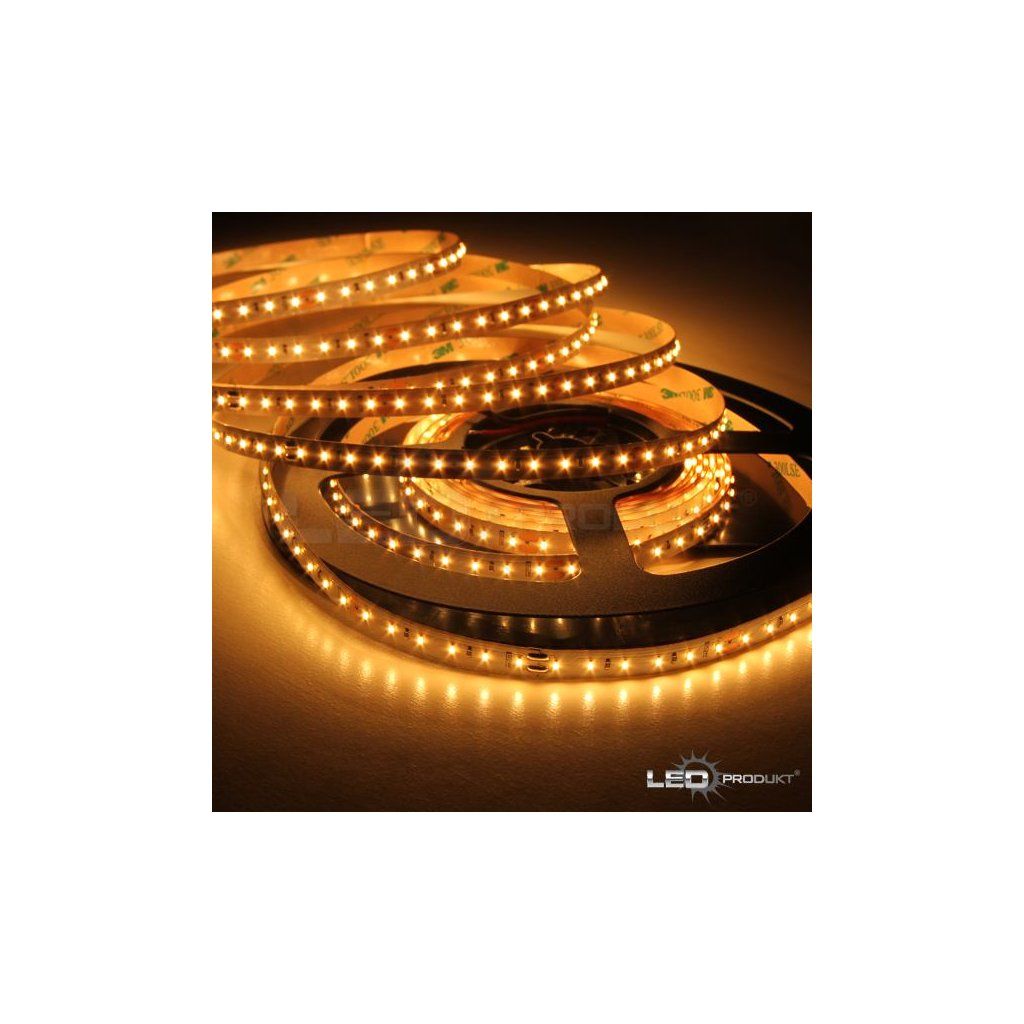 5m PROFI LED pásik 120LED/m SMD1808 9,6W/m teplá biela 2500K CRI97 IP20 24V – Obrázok 3
