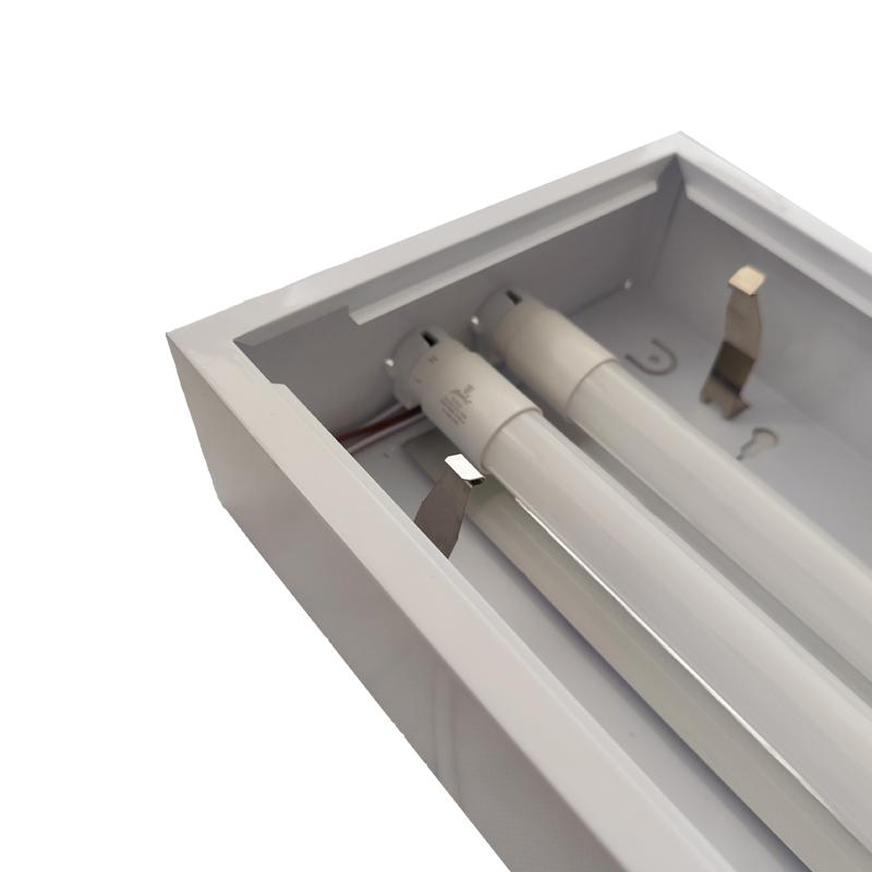 Biele žiarivkové prisadené svietidlo na 2 x T8 ( 120cm LED trubica ) - TL302 – Obrázok 14
