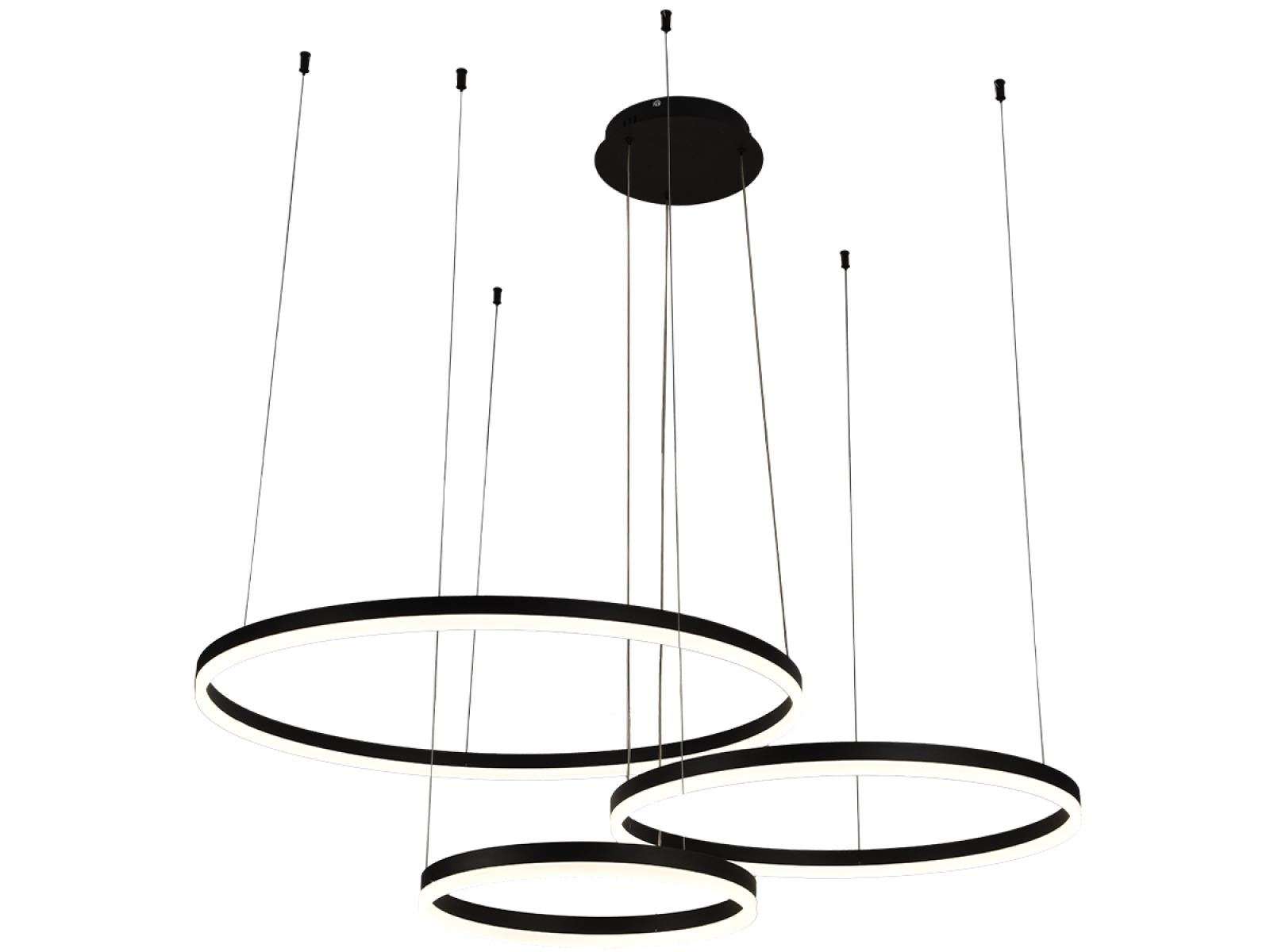 LED závesné svietidlo s diaľkovým ovládačom 125W – Obrázok 6