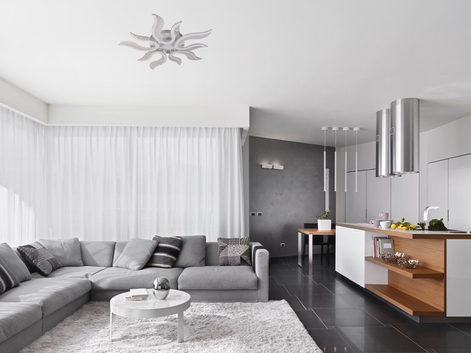 LED stropné svietidlo + diaľkový ovládač 65W – Obrázok 7