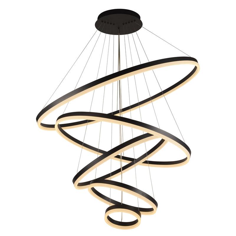 LED závesné svietidlo na lanku + diaľkový ovládač 210W - J4330/B – Obrázok 3