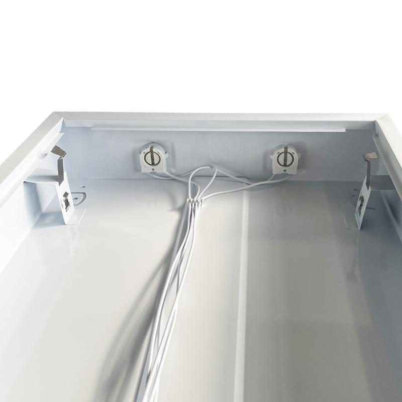 Biele žiarivkové prisadené svietidlo na 2 x T8 ( 120cm LED trubica ) - TL303 – Obrázok 6
