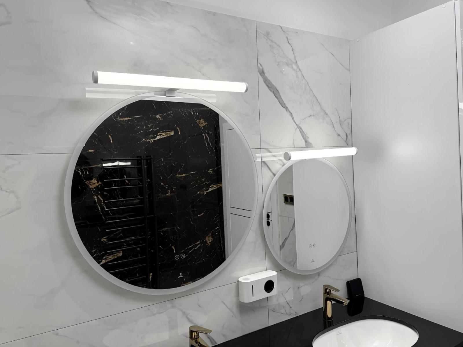 LED kúpeľňové svietidlo 12W / IP44 / 600 / 4000K - LNL7722/WH – Obrázok 2